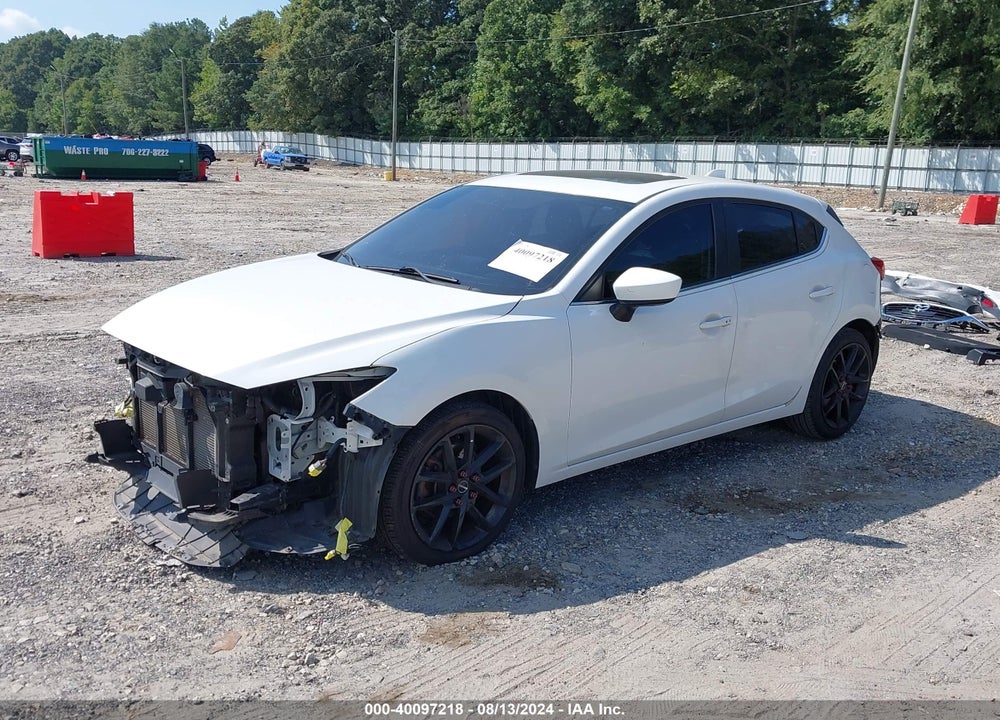 2015 MAZDA 3 GRAND TOURING VIN: JM1BM1M37F1264326