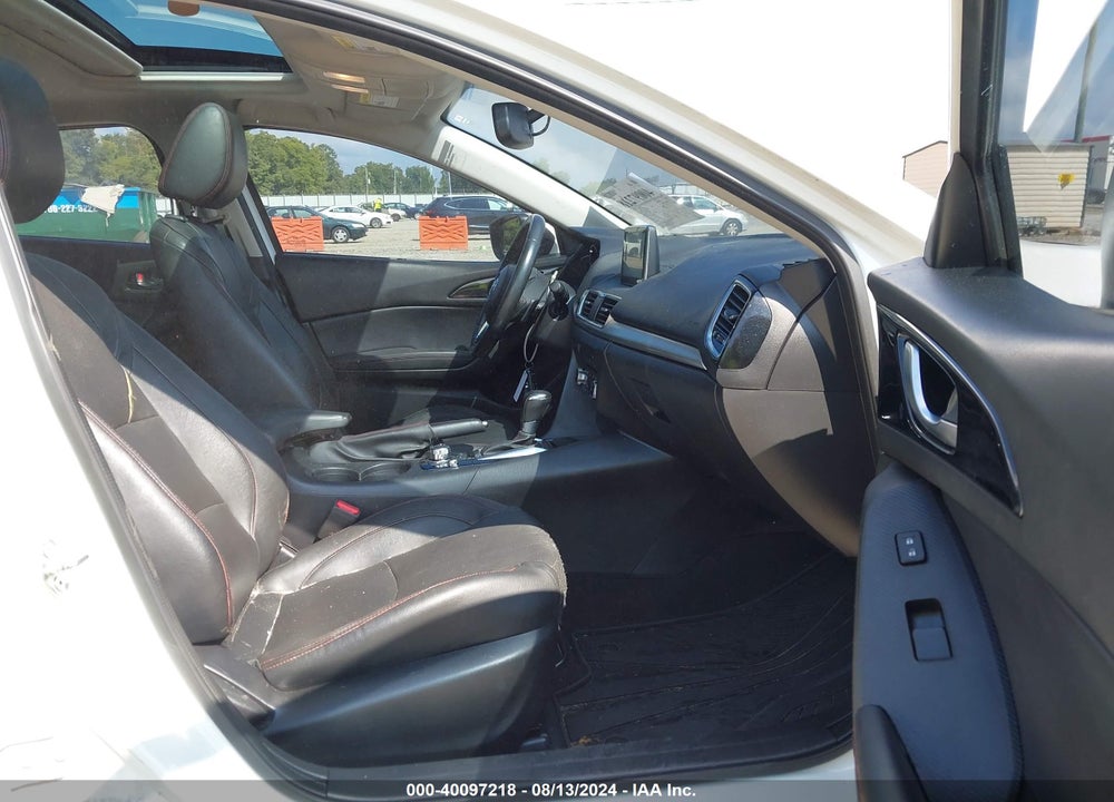 2015 MAZDA 3 GRAND TOURING VIN: JM1BM1M37F1264326