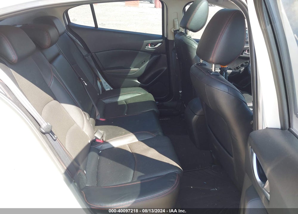 2015 MAZDA 3 GRAND TOURING VIN: JM1BM1M37F1264326