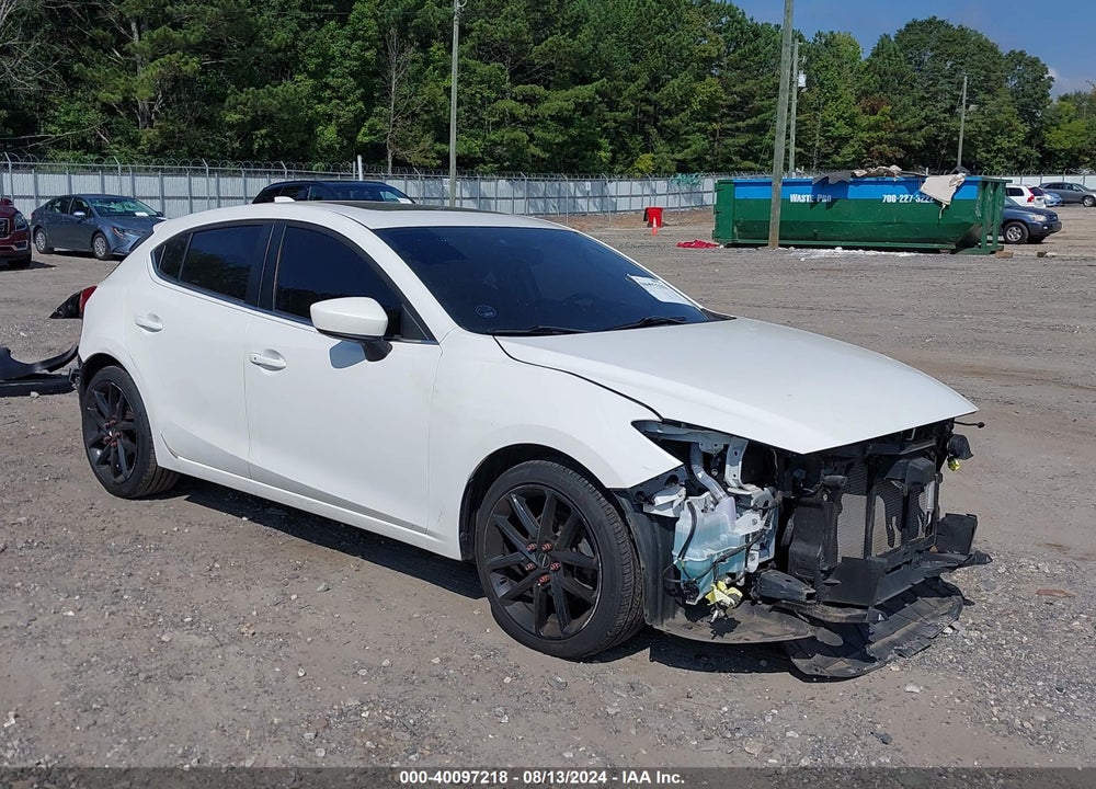 2015 MAZDA 3 GRAND TOURING VIN: JM1BM1M37F1264326