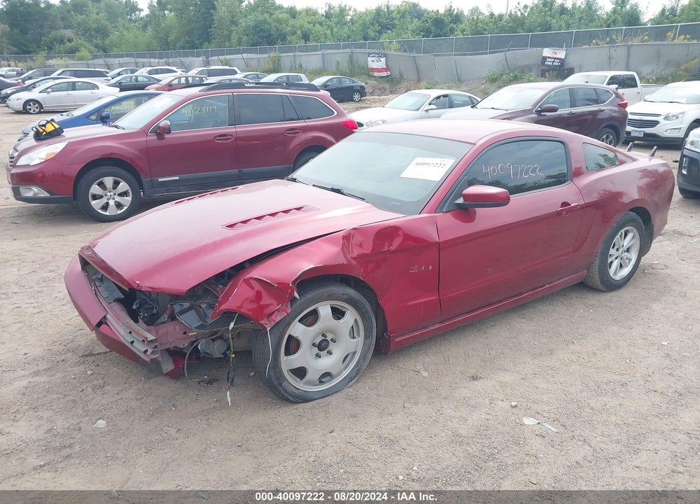 2014 FORD MUSTANG GT VIN: 1ZVBP8CF9E5243431