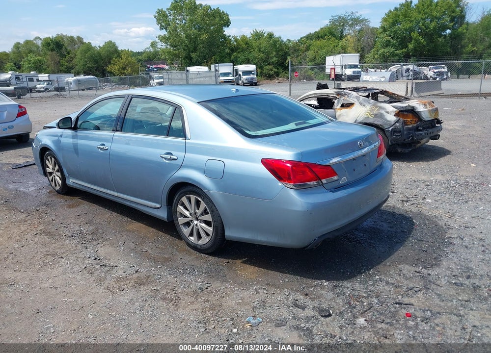 2012 TOYOTA AVALON LIMITED VIN: 4T1BK3DB3CU471553