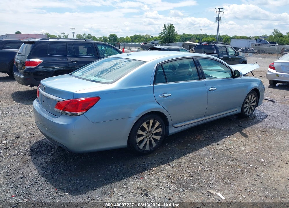 2012 TOYOTA AVALON LIMITED VIN: 4T1BK3DB3CU471553