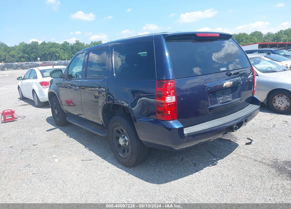 2009 CHEVROLET TAHOE SPECIAL SERVICES VIN: 1GNFK03099R237702