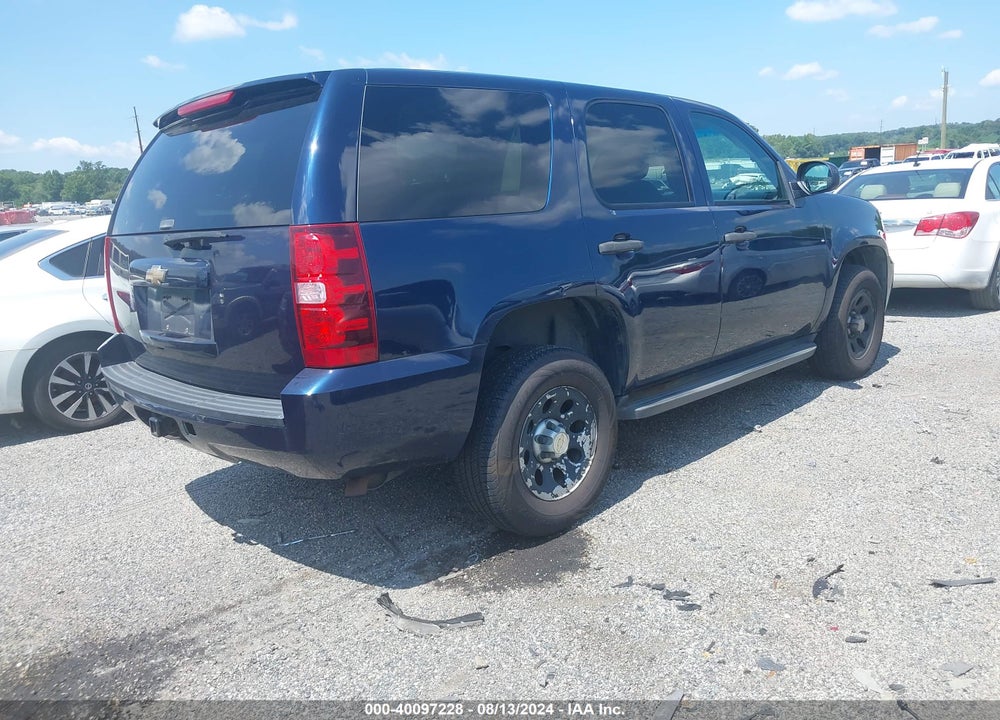 2009 CHEVROLET TAHOE SPECIAL SERVICES VIN: 1GNFK03099R237702