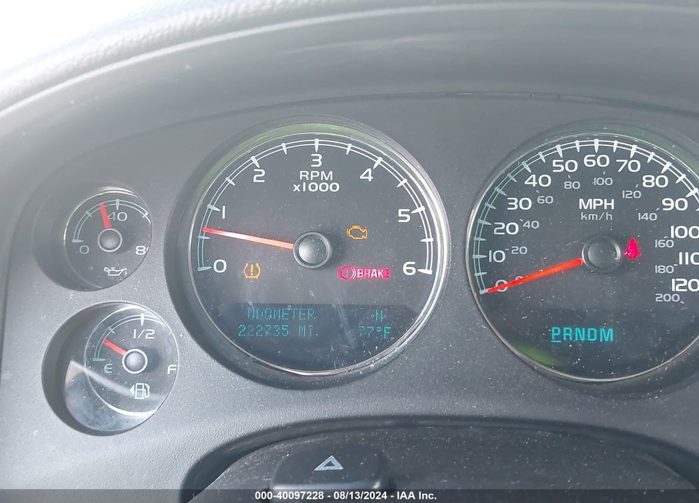 2009 CHEVROLET TAHOE SPECIAL SERVICES VIN: 1GNFK03099R237702