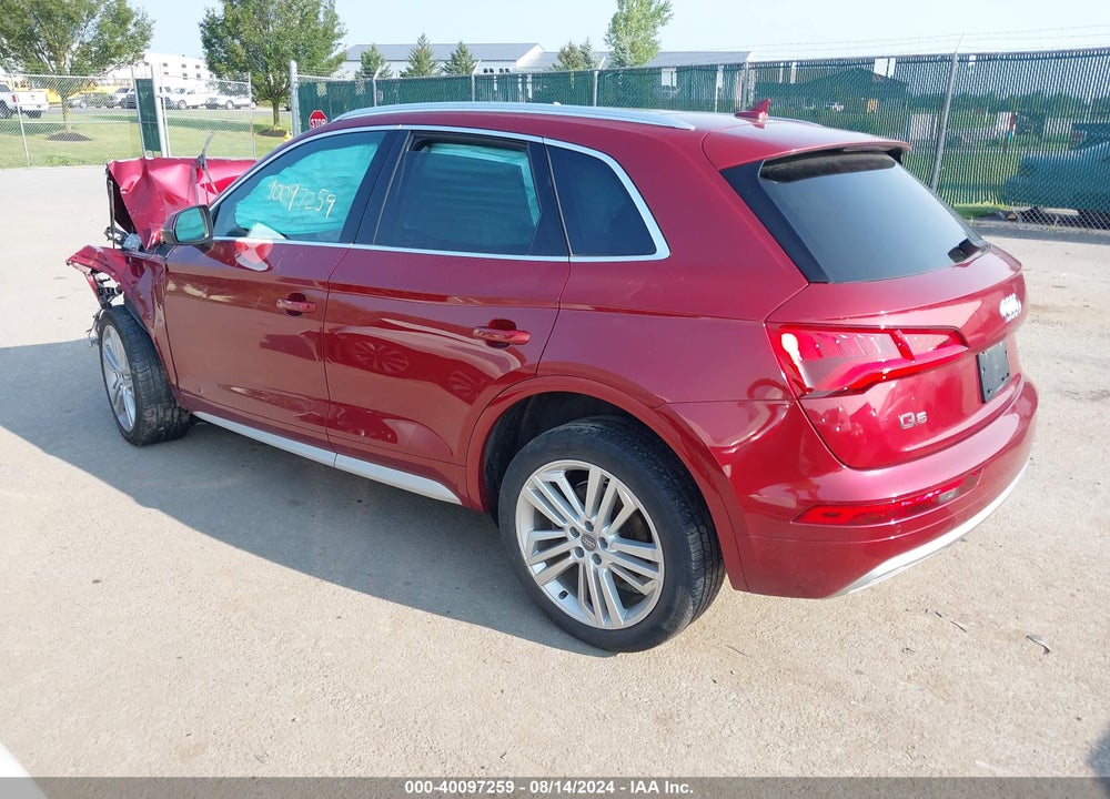 2018 AUDI Q5 2.0T PREMIUM/2.0T TECH PREMIUM VIN: WA1BNAFY5J2178838