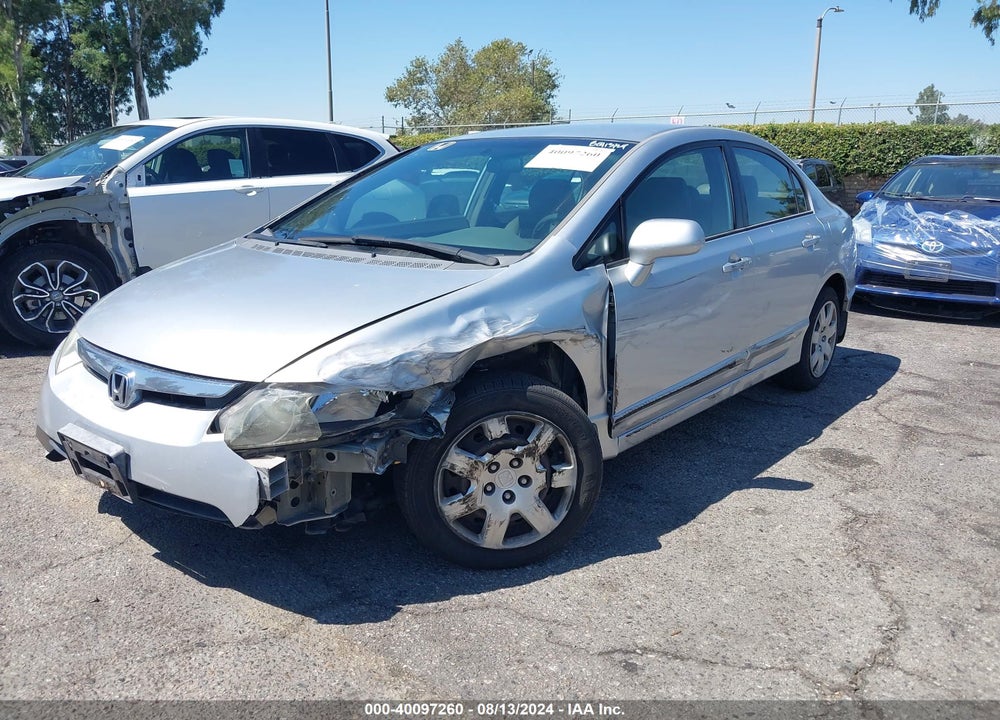 2006 HONDA CIVIC VIN: 2HGFA16516H518821