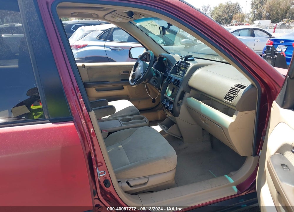 2006 HONDA CR-V EX VIN: JHLRD78896C014567