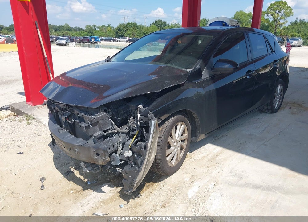 2012 MAZDA 3 I GRAND TOURING VIN: JM1BL1M76C1643173