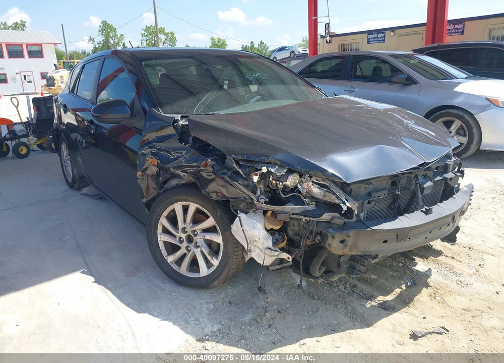 2012 MAZDA 3 I GRAND TOURING VIN: JM1BL1M76C1643173