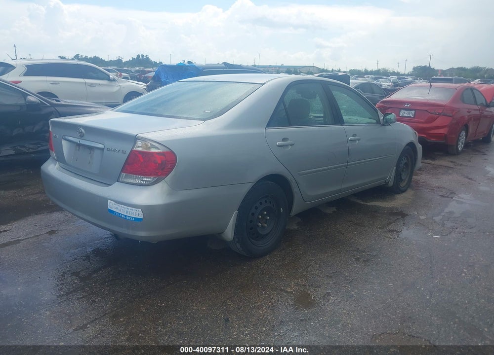 2005 TOYOTA CAMRY XLE VIN: 4T1BE32K95U530764