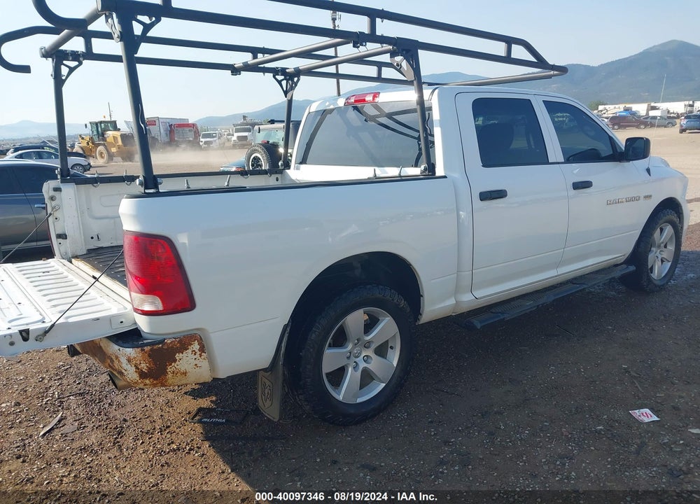 2012 RAM 1500 ST VIN: 1C6RD7KT1CS167849