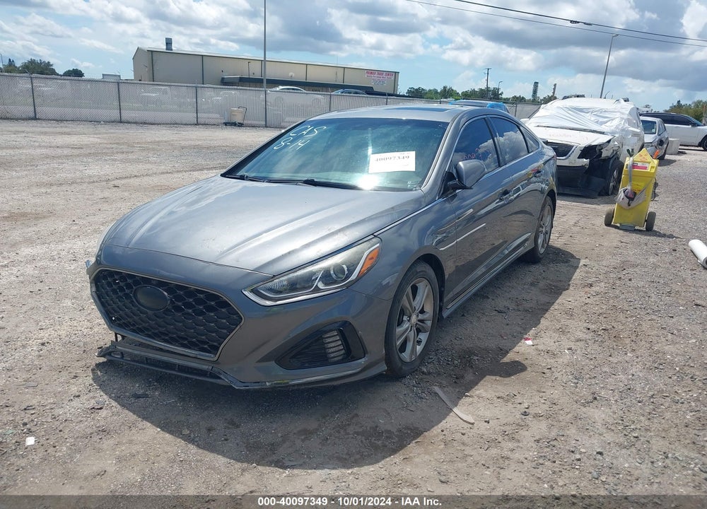 2018 HYUNDAI SONATA SPORT VIN: 5NPE34AF3JH709758