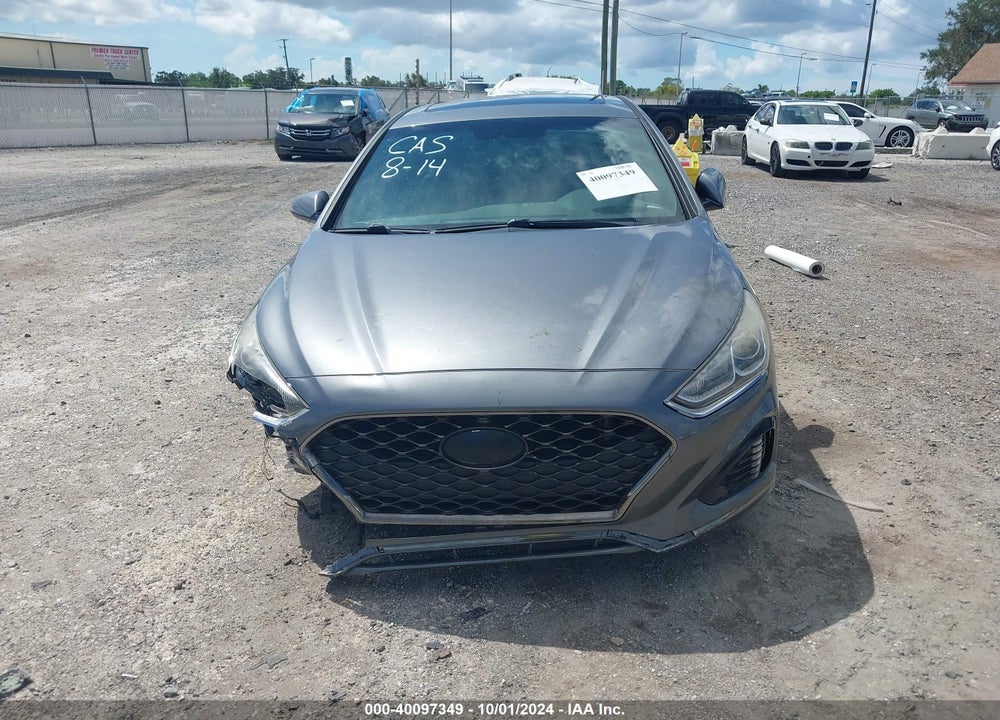 2018 HYUNDAI SONATA SPORT VIN: 5NPE34AF3JH709758