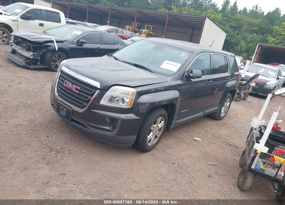 2016 GMC TERRAIN SLE-1 VIN: 2GKALMEK9G6109169