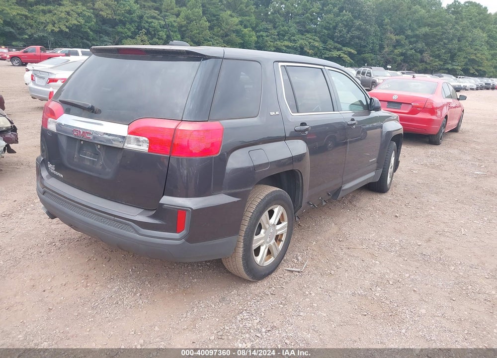 2016 GMC TERRAIN SLE-1 VIN: 2GKALMEK9G6109169