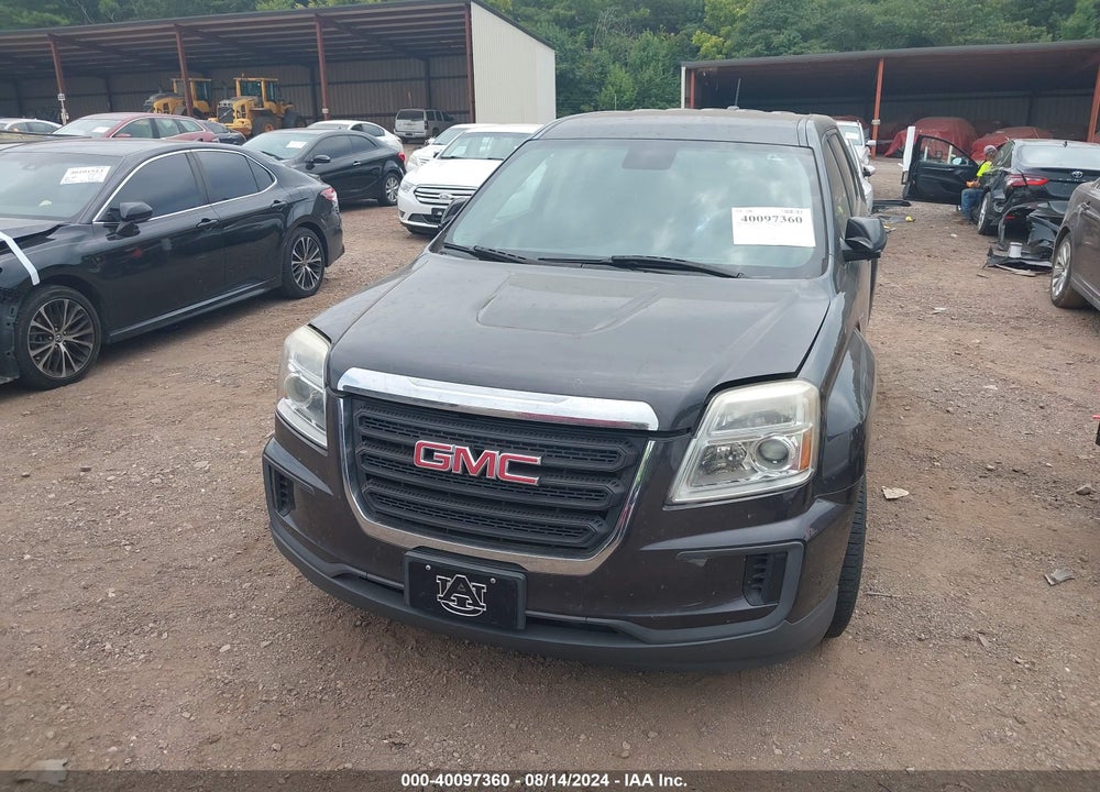 2016 GMC TERRAIN SLE-1 VIN: 2GKALMEK9G6109169