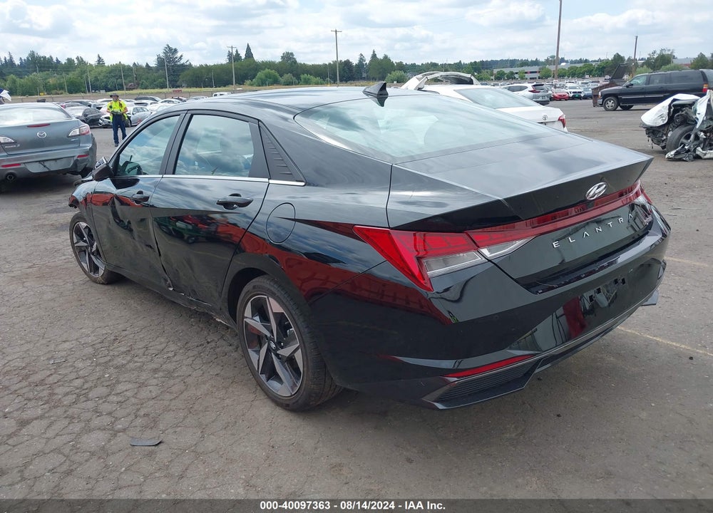 2023 HYUNDAI ELANTRA HYBRID LIMITED VIN: KMHLN4AJ7PU091053
