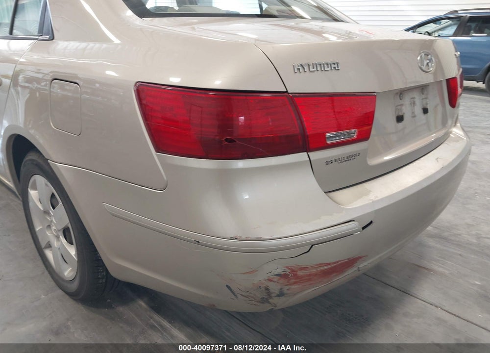 2009 HYUNDAI SONATA GLS VIN: 5NPET46C09H513660
