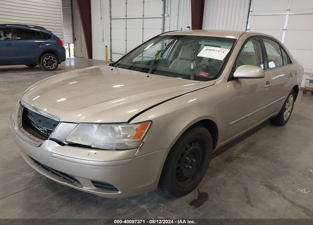 2009 HYUNDAI SONATA GLS VIN: 5NPET46C09H513660