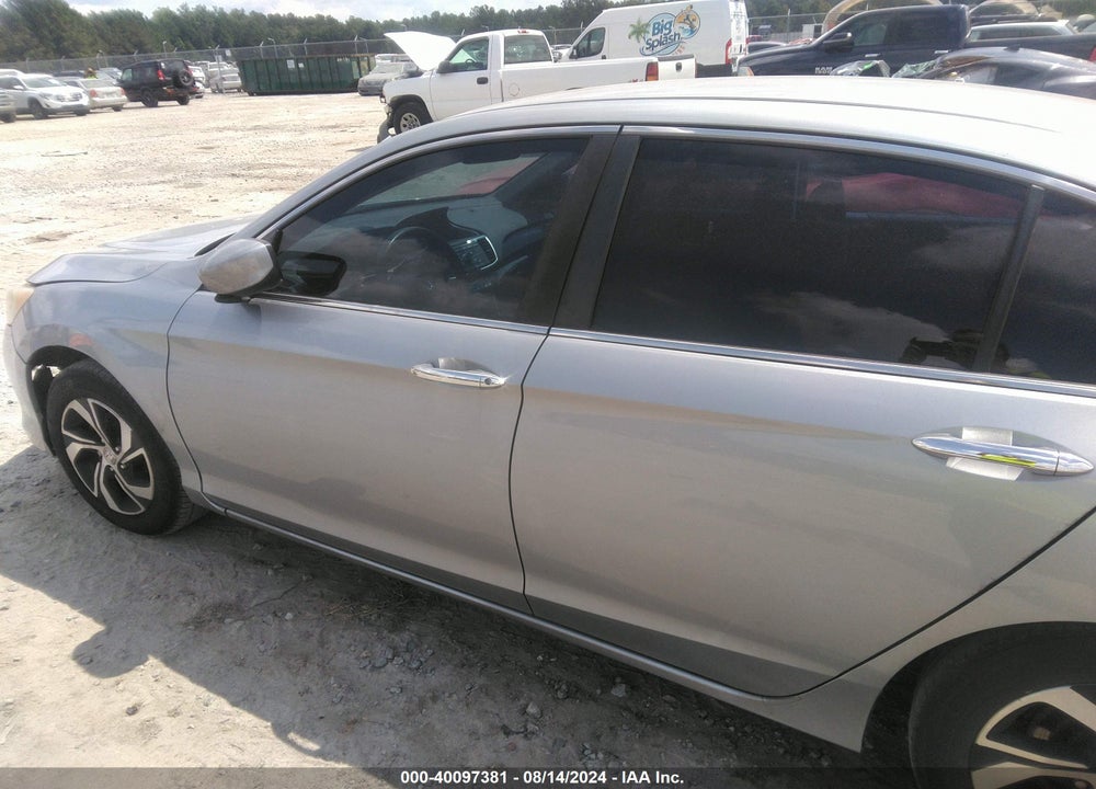 2016 HONDA ACCORD LX VIN: 1HGCR2F39GA176468