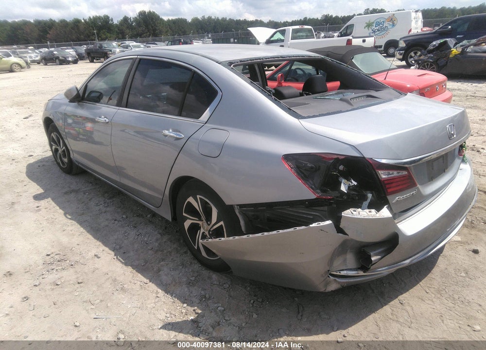 2016 HONDA ACCORD LX VIN: 1HGCR2F39GA176468