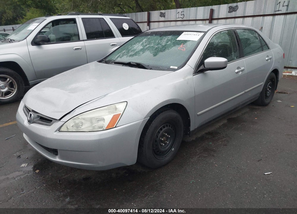 2005 HONDA ACCORD 2.4 LX VIN: 1HGCM55495A111630