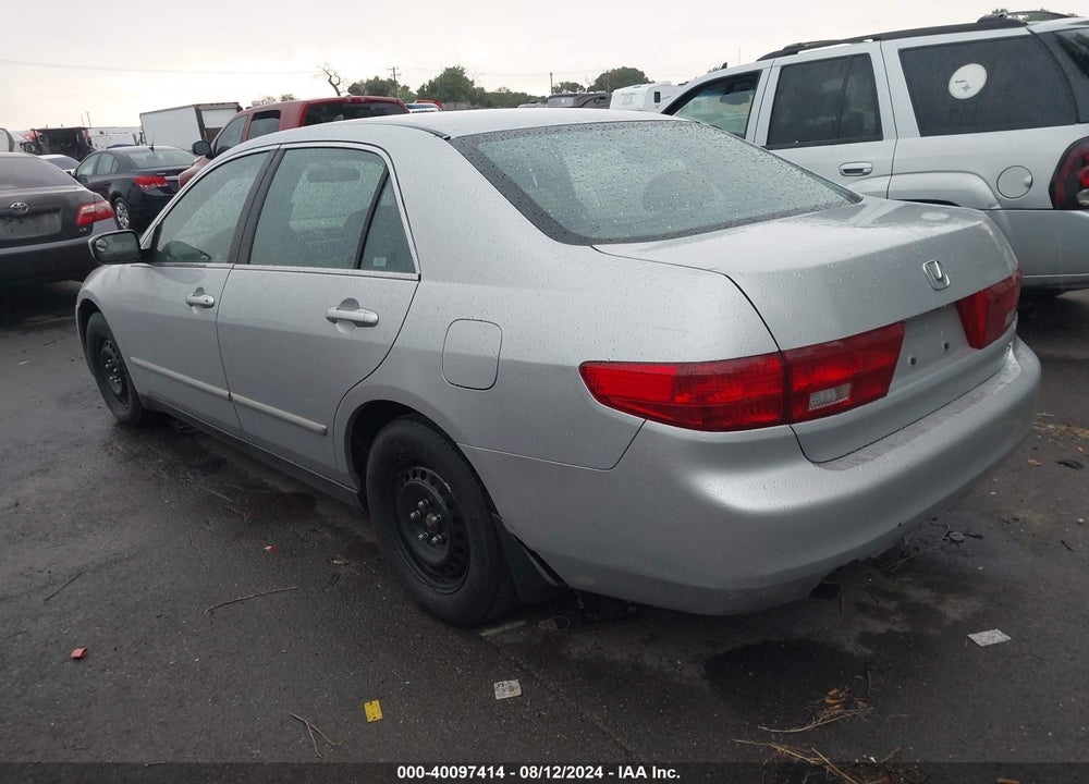 2005 HONDA ACCORD 2.4 LX VIN: 1HGCM55495A111630