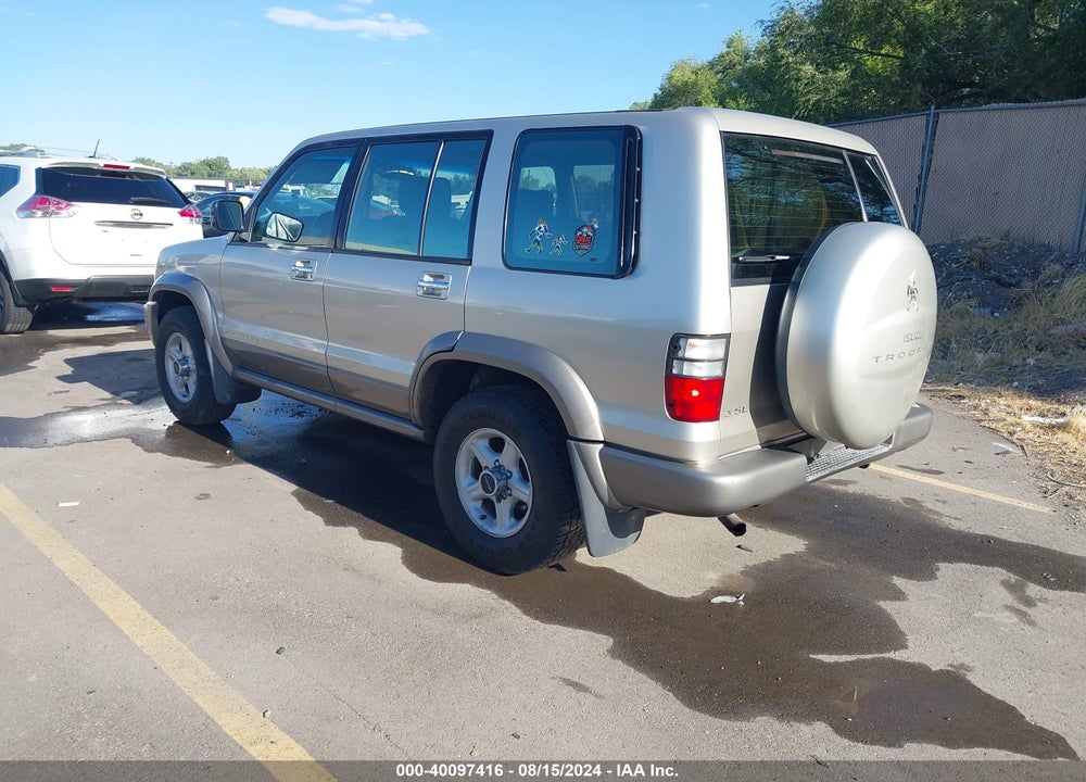 2002 ISUZU TROOPER LIMITED/LS/S VIN: JACDJ58X327J08490