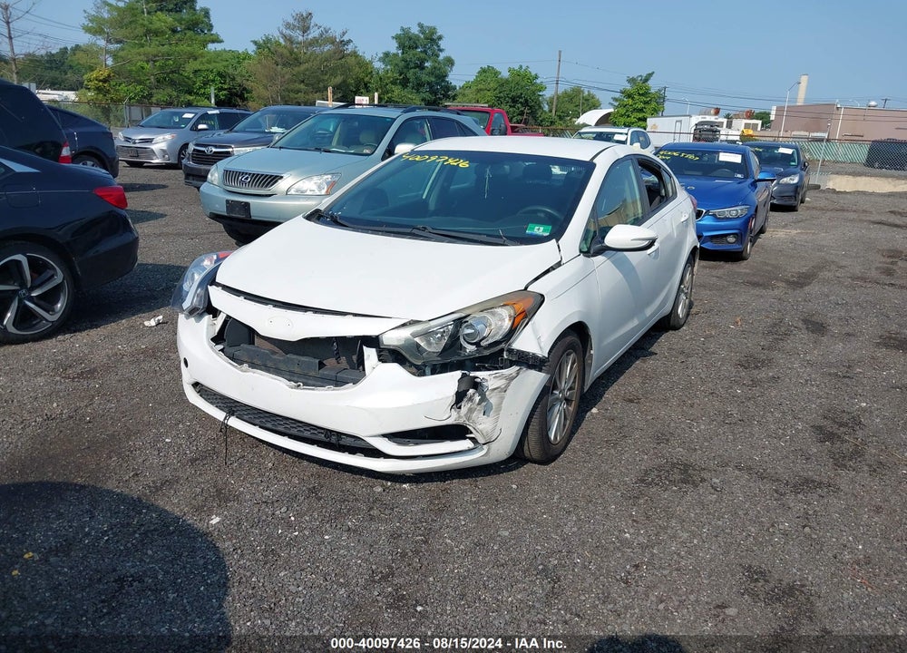 2014 KIA FORTE LX VIN: KNAFX4A60E5163237