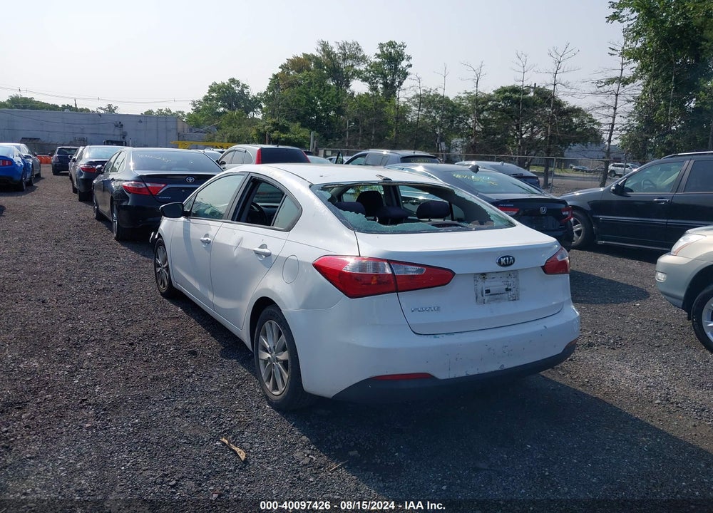2014 KIA FORTE LX VIN: KNAFX4A60E5163237