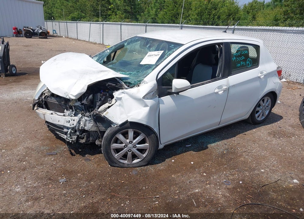 2014 TOYOTA YARIS LE (TMC/CBU PLANT) VIN: JTDKTUD36ED580785
