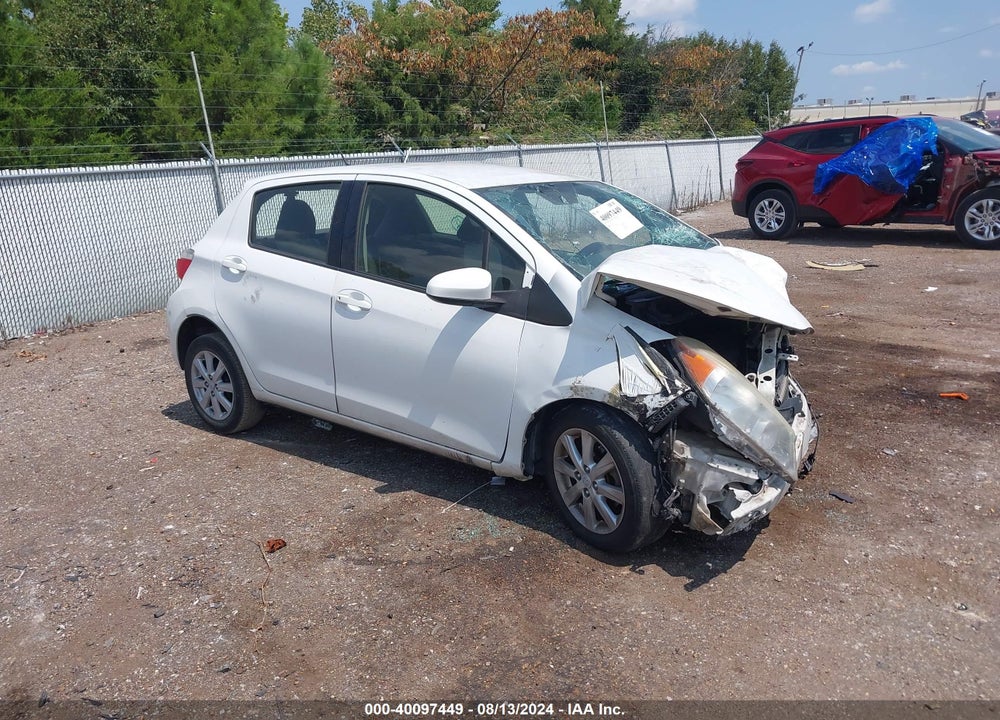 2014 TOYOTA YARIS LE (TMC/CBU PLANT) VIN: JTDKTUD36ED580785