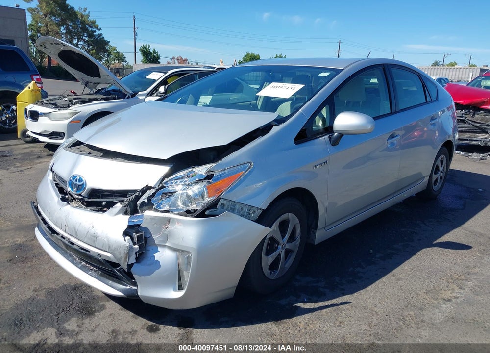 2015 TOYOTA PRIUS TWO VIN: JTDKN3DU0F1931609