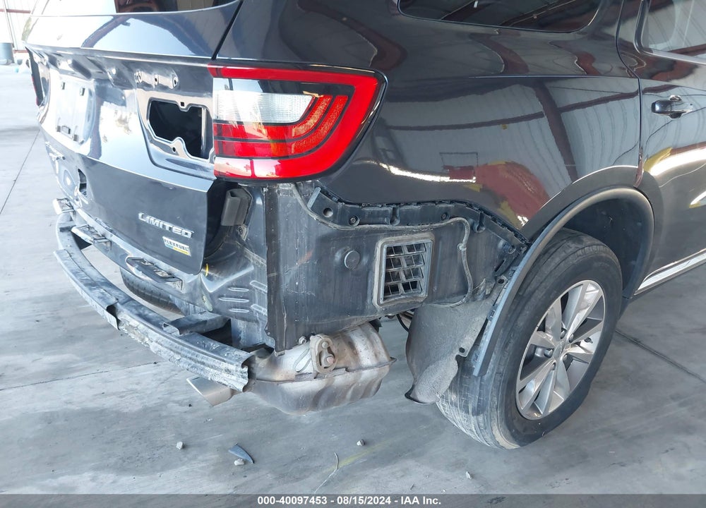 2015 DODGE DURANGO LIMITED VIN: 1C4RDJDG1FC789534