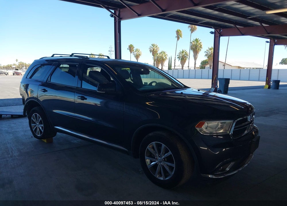 2015 DODGE DURANGO LIMITED VIN: 1C4RDJDG1FC789534