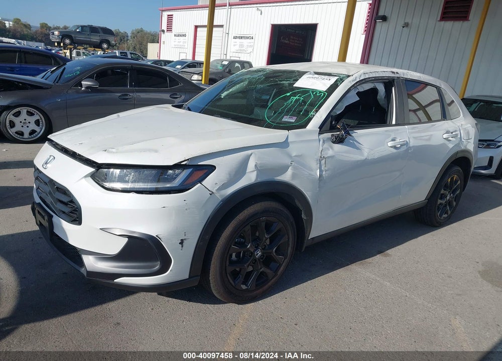 2024 HONDA HR-V 2WD SPORT/2WD SPORT W/O BSI VIN: 3CZRZ1H54RM735801
