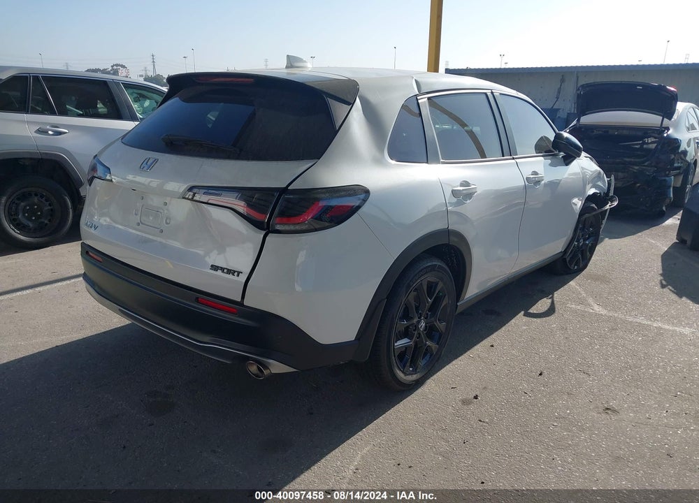 2024 HONDA HR-V 2WD SPORT/2WD SPORT W/O BSI VIN: 3CZRZ1H54RM735801