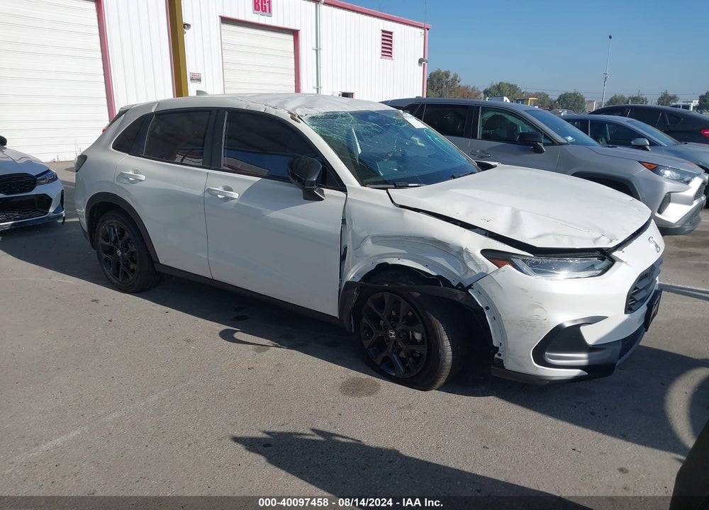2024 HONDA HR-V 2WD SPORT/2WD SPORT W/O BSI VIN: 3CZRZ1H54RM735801