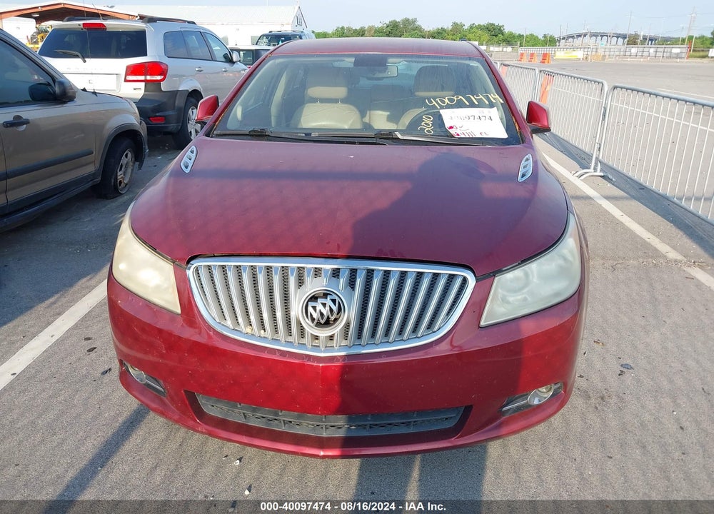 2010 BUICK LACROSSE CXL VIN: 1G4GC5EG9AF301515