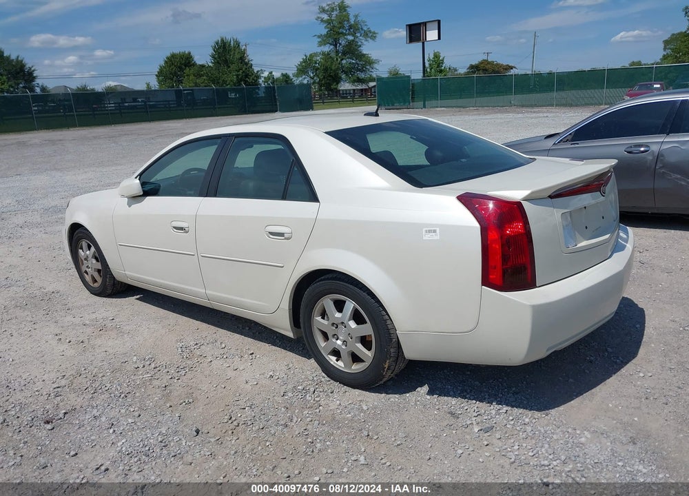 2005 CADILLAC CTS STANDARD VIN: 1G6DP567350160849