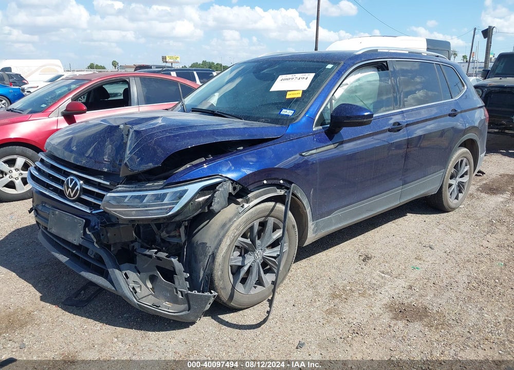 2022 VOLKSWAGEN TIGUAN 2.0T SE VIN: 3VV3B7AX9NM136452