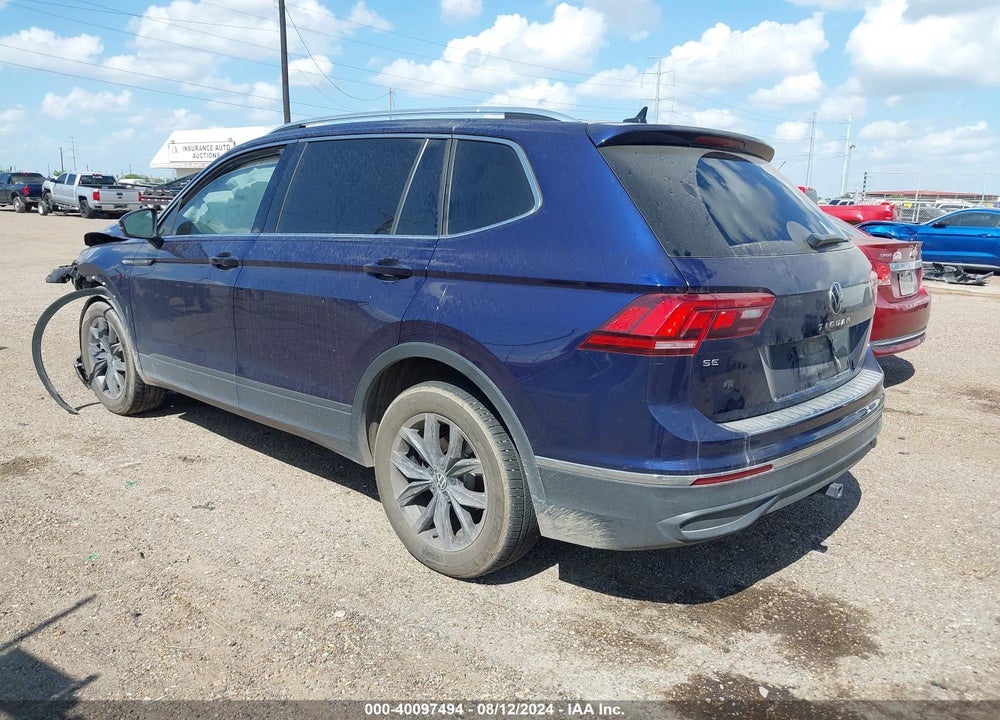 2022 VOLKSWAGEN TIGUAN 2.0T SE VIN: 3VV3B7AX9NM136452
