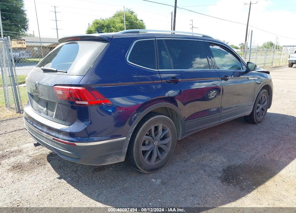 2022 VOLKSWAGEN TIGUAN 2.0T SE VIN: 3VV3B7AX9NM136452