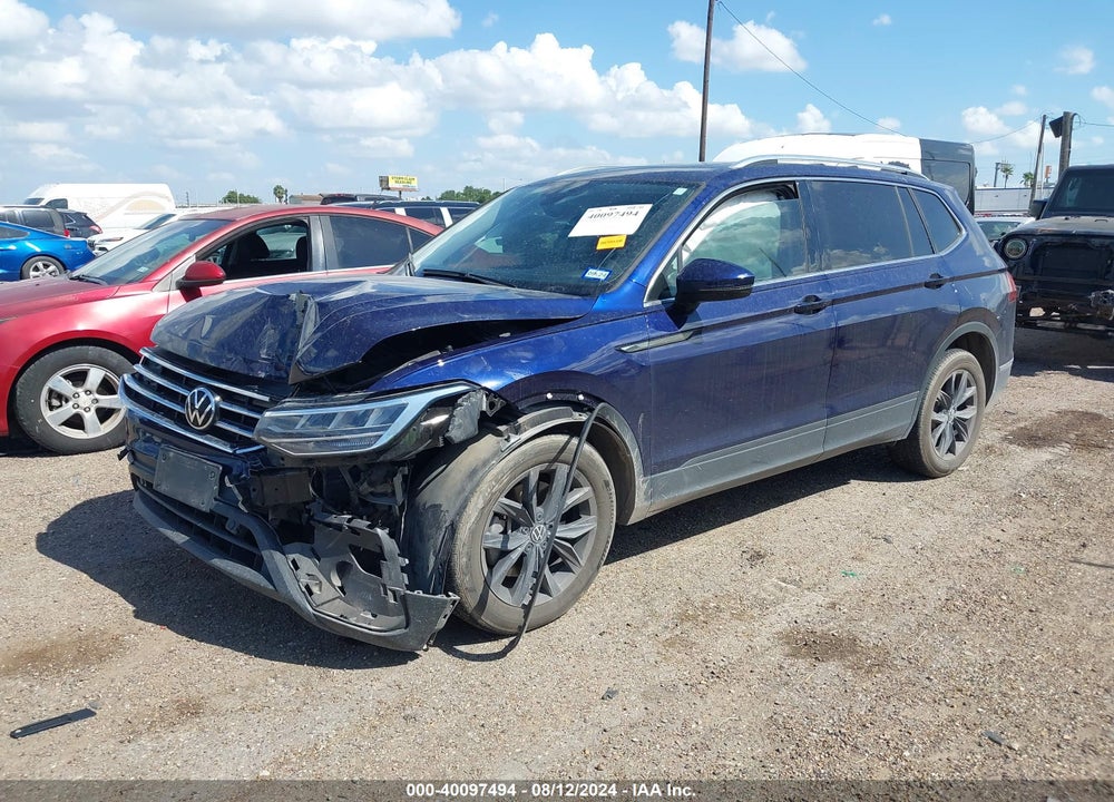 2022 VOLKSWAGEN TIGUAN 2.0T SE VIN: 3VV3B7AX9NM136452