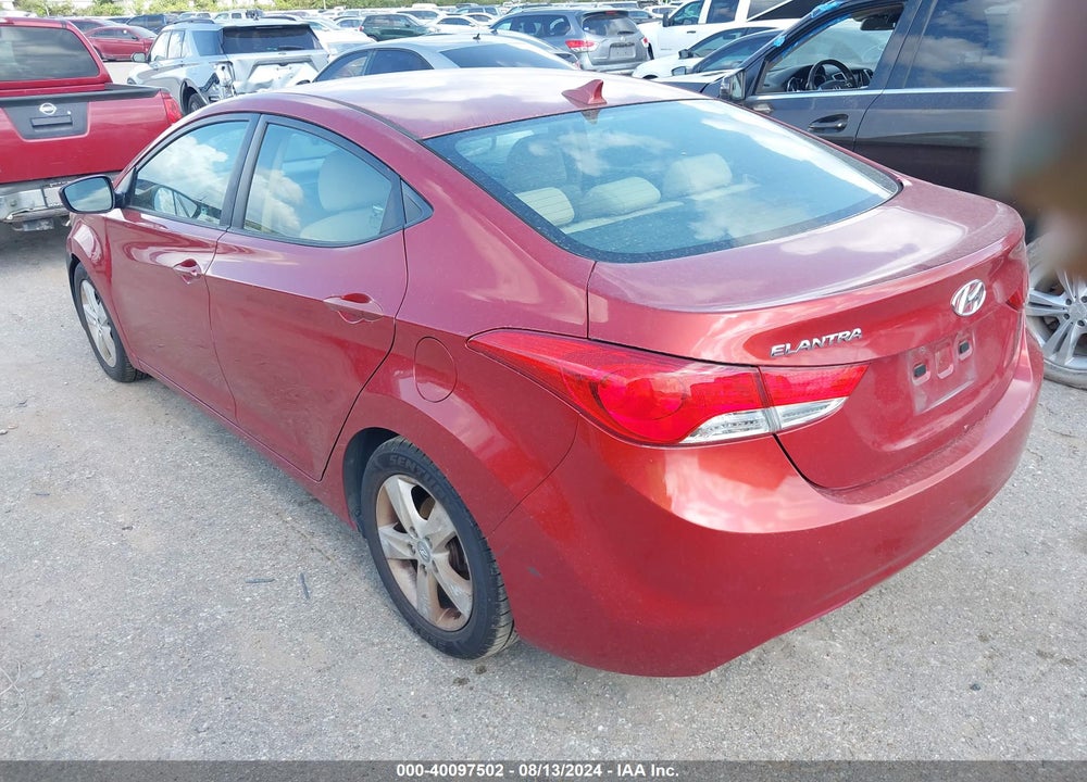 2013 HYUNDAI ELANTRA GLS VIN: KMHDH4AE4DU770367