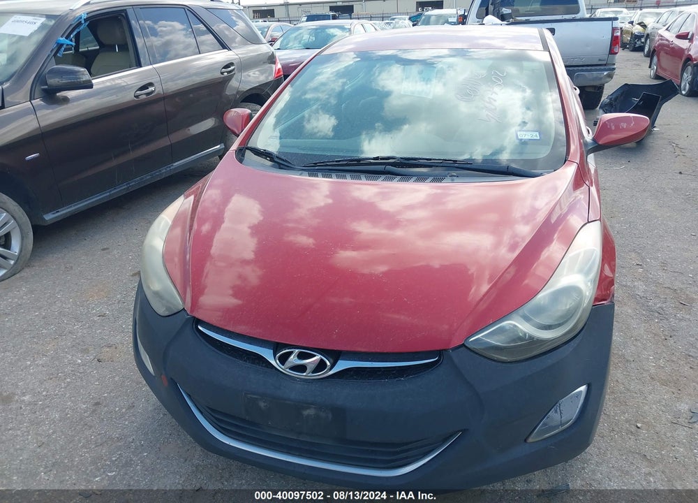 2013 HYUNDAI ELANTRA GLS VIN: KMHDH4AE4DU770367