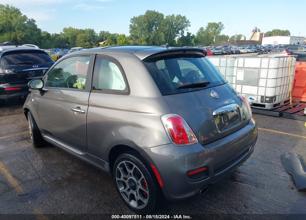2013 FIAT 500 SPORT VIN: 3C3CFFBR1DT514298