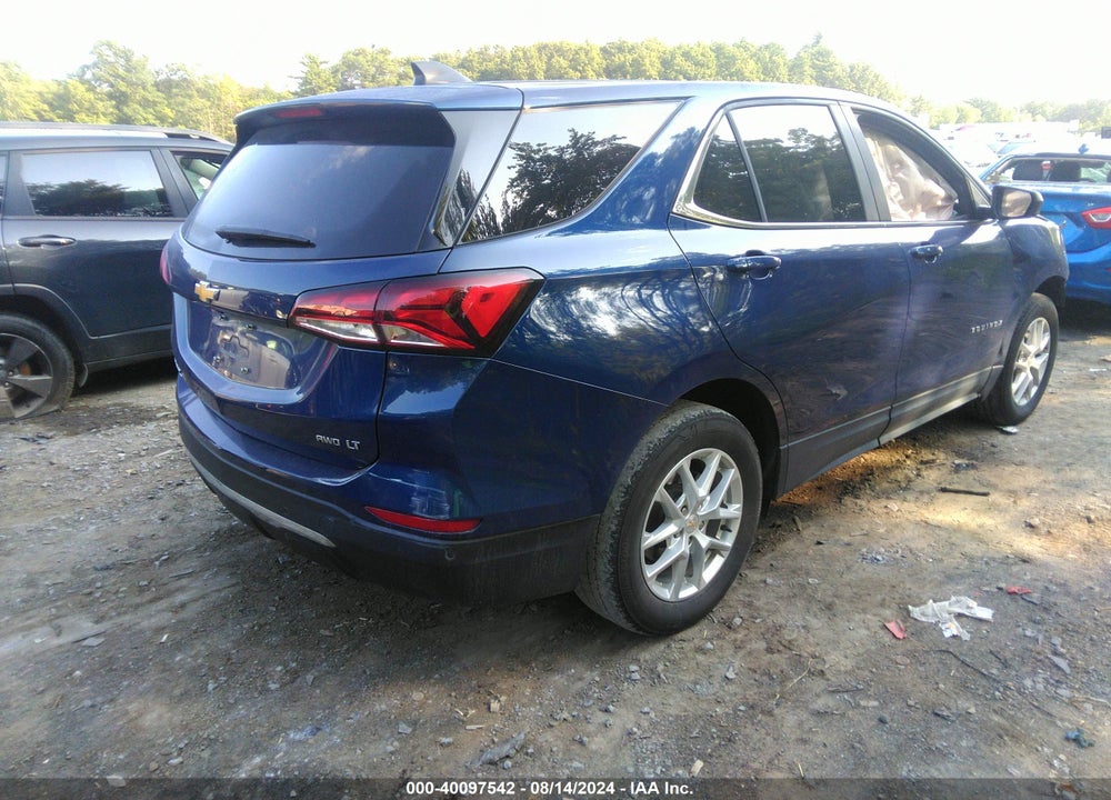 2022 CHEVROLET EQUINOX AWD LT VIN: 3GNAXUEV0NL190007